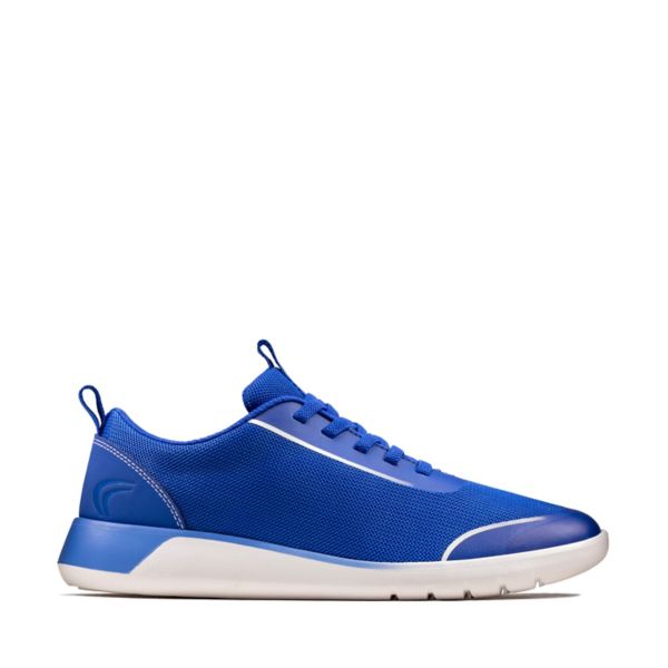 Clarks Girls Suburb Spark Youth Trainers Blue | CA-7538291